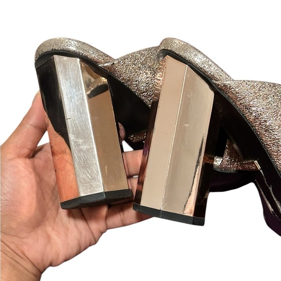 Elegant TOP SHOP Silver Women's Shoes - Picture 7 of 8